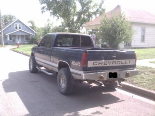 Buy Used 1993 CHEVROLET K1500 4X4 TRUCK LIFTED CHEVY In Herington 