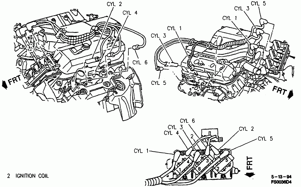 Im Replacing My Spark Plug Wires On A 95 Camaro 3 4 And I Forgot To The