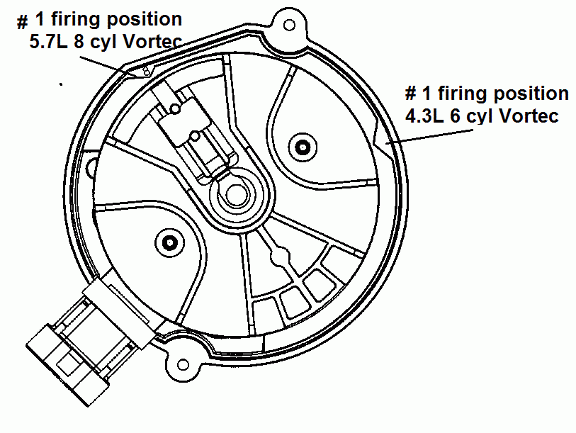 Install Chevy 4 3L 5 7L Vortec Distributor DIY Forums