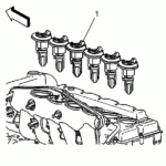 Where Exactly Are The Spark Plugs Located On An 02 Trailblazer