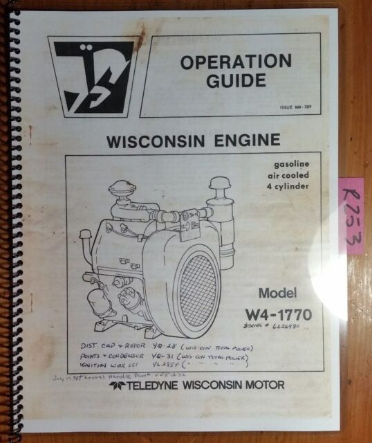 Wisconsin Motor Vh4d Firing Order Diagram Hanenhuusholli