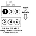 2008 Chevy Equinox 3 4l V6 Is This The Correct Firing Order I m Going