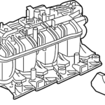 Chevrolet Express 2500 Engine Intake Manifold 12597600 GM Parts