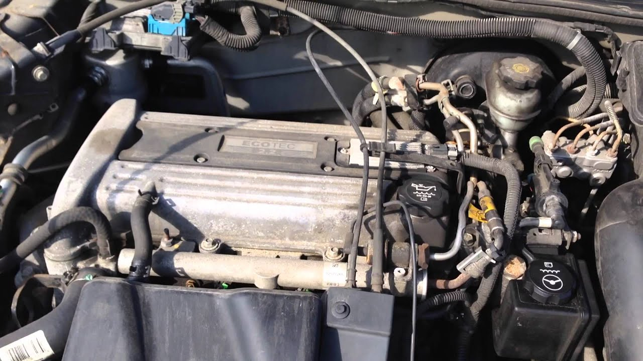 E3CE229 2003 Chevrolet Cavalier 2 2 EcoTec Engine Test YouTube