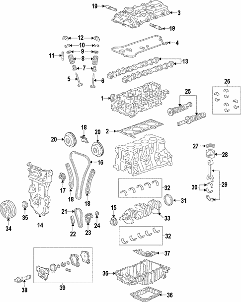 Engine For 2014 Chevrolet Malibu GMPartsDirect