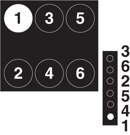 Firing Order 2004 XG350L 3 5