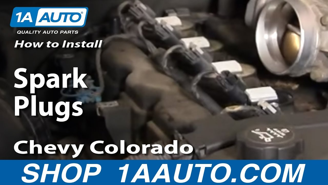 How To Install Replace Spark Plugs Chevy Colorado 1AAuto YouTube