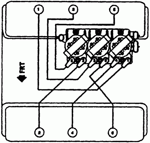 What Is The Firing Order On A 1999 Chevy Venture 