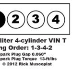 2 4 4 cylinder VIN T Firing Order Ricks Free Auto Repair Advice Ricks
