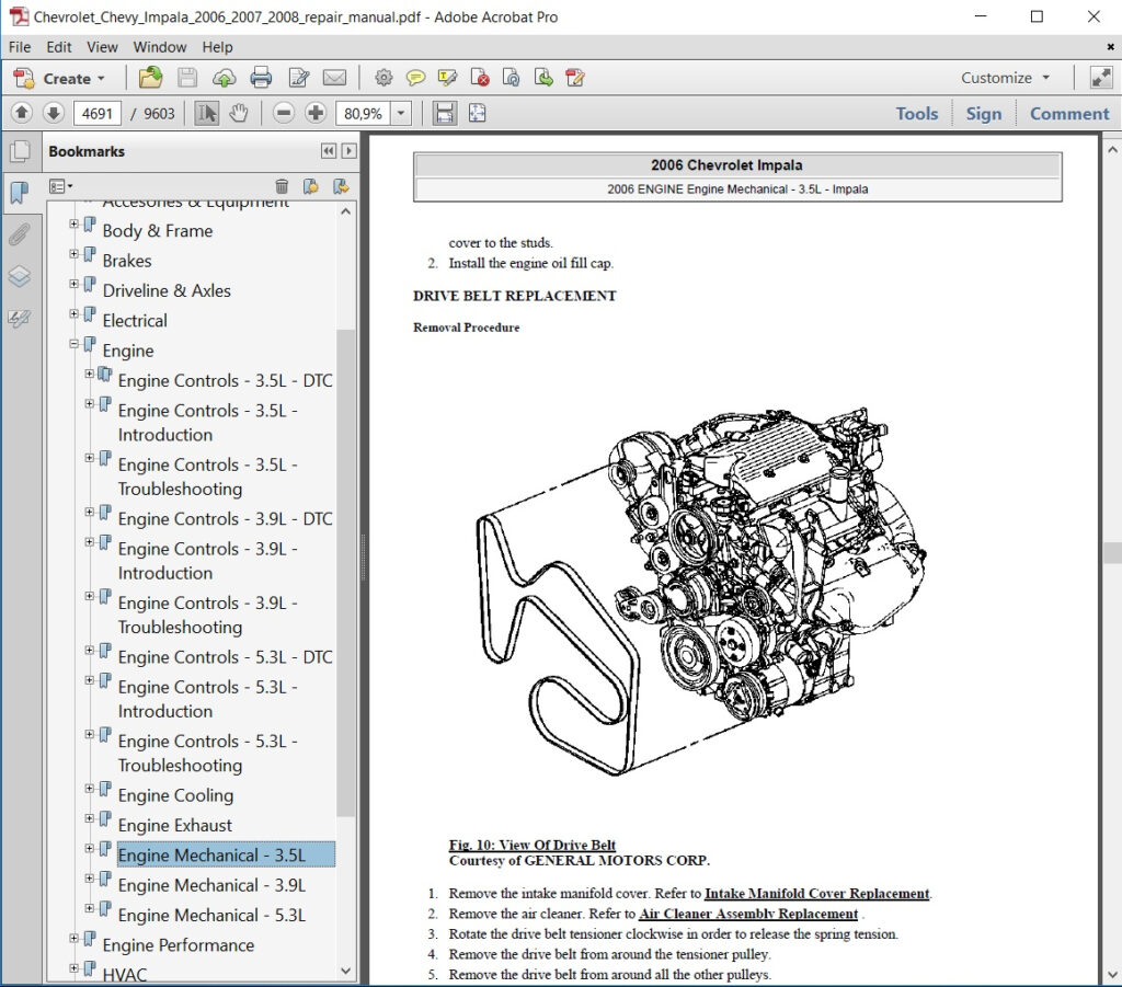 2008 Chevy Impala Engine Diagram Wiring Diagram