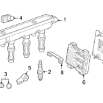Chevrolet Cruze Direct Ignition Coil 25198623 GM Parts Wholesale