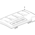 Chevrolet Cruze Emblem Engine Cover 1 4 LITER TURBO W O HIGH OUTPUT
