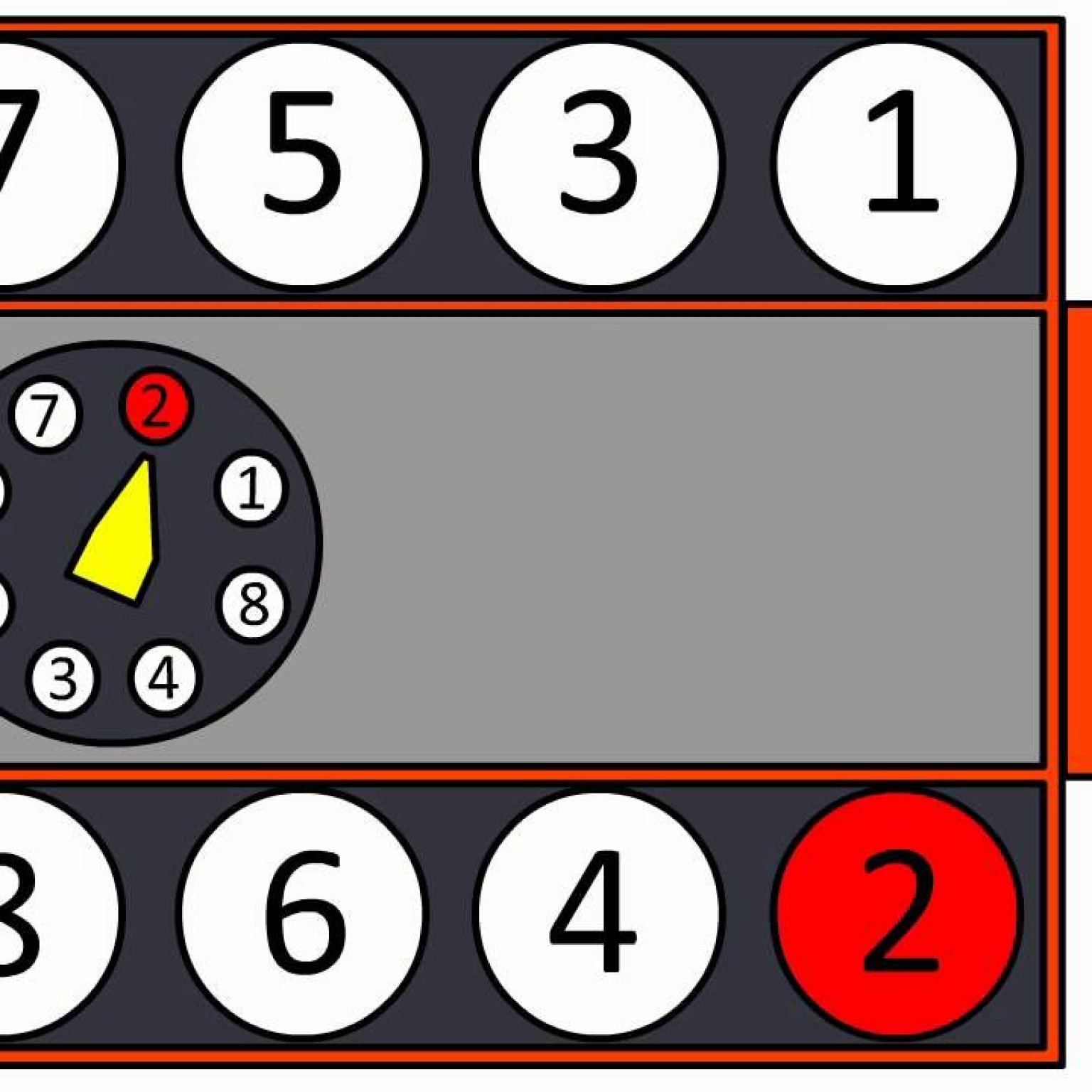 Firing Order Of 265 To 350 Chevrolet Smallblock V8 Animated Wiring 